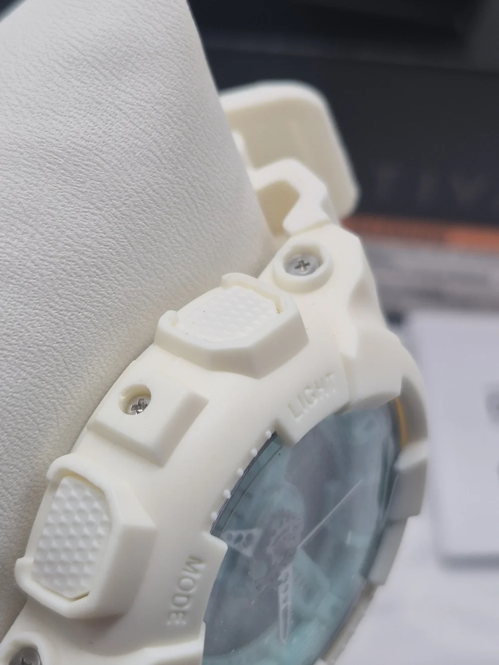 Ativa White Watch with Teal Dial - Digital Analog Sport Style